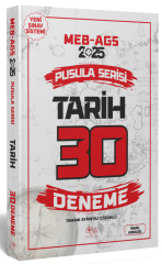 CBA Yayınları 2025 MEB-AGS Tarihin Pusulası 30 Deneme Çözümlü - İsmail Adıgüzel CBA Yayınları