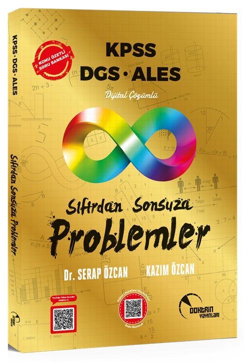 Doktrin KPSS DGS ALES Sıfırdan Sonsuza Problemler Konu Özetli Soru Bankası - Kazım Özcan Doktrin Yayınları