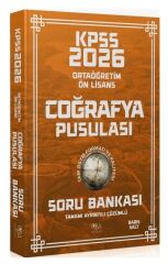 CBA Yayınları 2026 KPSS Lise Ortaöğretim Ön Lisans Coğrafya Pusulası Soru Bankası Çözümlü - Barış Salt CBA Yayınları
