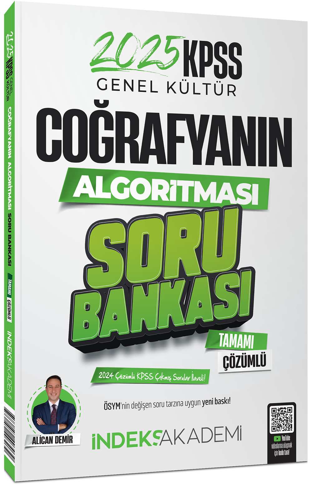 İndeks Akademi 2025 KPSS Coğrafyanın Algoritması Soru Bankası Çözümlü - Alican Demir İndeks Akademi Yayıncılık
