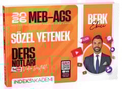 İndeks Akademi 2026 MEB-AGS Sözel Yetenek Video Ders Notları - Berk Ekici İndeks Akademi Yayıncılık