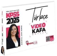 Hoca Kafası 2025 KPSS Türkçe Video Kafa Notlar - Öznur Saat Yıldırım Hoca Kafası Yayınları