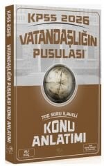 CBA Yayınları 2026 KPSS Vatandaşlık Vatandaşlığın Pusulası Konu Anlatımı - Ali Koç CBA Yayınları