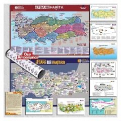 Eğit Akademi KPSS TYT AYT Efsane 10 lu Harita Seti - Mehmet Eğit Eğit Akademi - İADESİZ