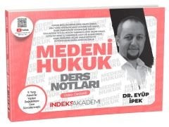 İndeks Akademi KPSS A Grubu Medeni Hukuk Video Ders Notları - Eyüp İpek İndeks Akademi Yayıncılık