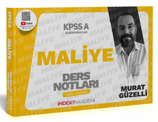 İndeks Akademi KPSS A Grubu Maliye Video Ders Notları - Murat Güzelli İndeks Akademi Yayıncılık