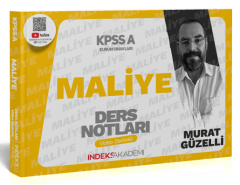 İndeks Akademi KPSS A Grubu Maliye Video Ders Notları - Murat Güzelli İndeks Akademi Yayıncılık