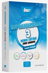 CBA Yayınları ÖABT Beden Eğitimi Supramaksimal-3 Soru Bankası Çözümlü - Mutlu Cuğ CBA Yayınları - İADESİZ