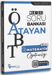 Hoca Kafası ÖABT MEB-AGS Lise Matematik Öğretmenliği Atayan Soru Bankası Çözümlü Hoca Kafası Yayınları - İADESİZ