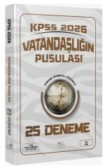 CBA Yayınları 2026 KPSS Vatandaşlık Vatandaşlığın Pusulası 25 Deneme Çözümlü - Ali Koç CBA Yayınları
