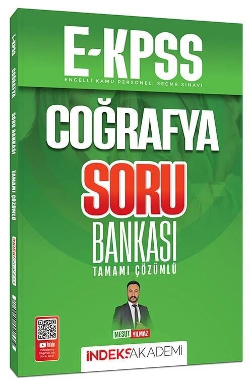 İndeks Akademi 2026 EKPSS Coğrafya Soru Bankası Çözümlü - Mesut Yılmaz İndeks Akademi Yayıncılık