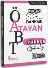 Hoca Kafası ÖABT MEB-AGS Türkçe Öğretmenliği Atayan Soru Bankası Çözümlü Hoca Kafası Yayınları - İADESİZ