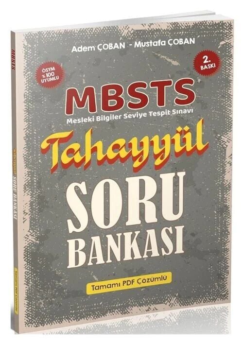 Tahayyül MBSTS Soru Bankası - Mustafa Çoban, Adem Çoban Tahayyül Yayınları - İADESİZ