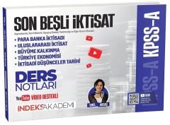 İndeks Akademi KPSS A Grubu Son Beşli İktisat Video Ders Notları - Emel Aksaç İndeks Akademi Yayıncılık