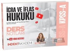 İndeks Akademi KPSS A Grubu İcra ve İflas Hukuku Video Ders Notları - Elif Kendüzler İndeks Akademi Yayıncılık