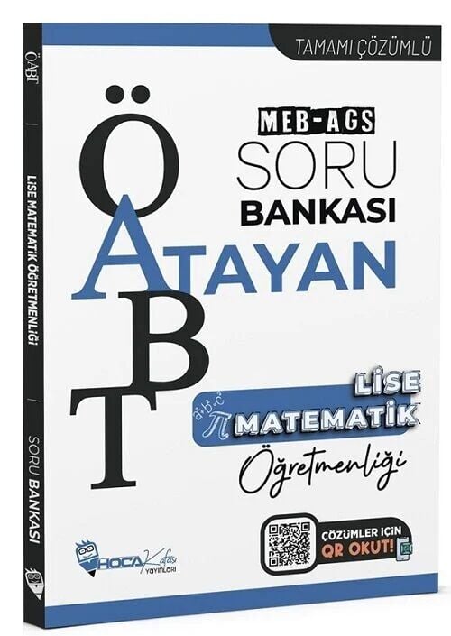 Hoca Kafası ÖABT MEB-AGS Lise Matematik Öğretmenliği Atayan Soru Bankası Çözümlü Hoca Kafası Yayınları - İADESİZ