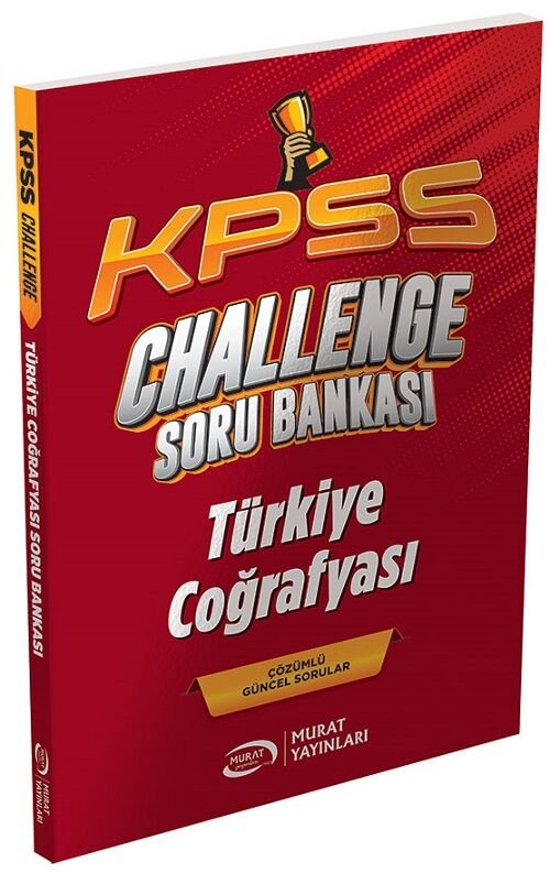 Murat KPSS Türkiye Coğrafyası CHALLENGE Soru Bankası Çözümlü Murat Yayınları