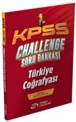 Murat KPSS Türkiye Coğrafyası CHALLENGE Soru Bankası Çözümlü Murat Yayınları
