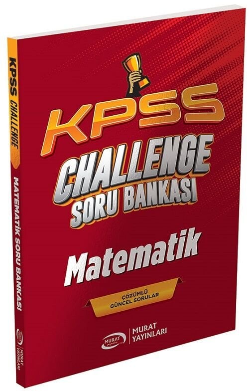 Murat KPSS Matematik CHALLENGE Soru Bankası Çözümlü Murat Yayınları
