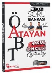 Hoca Kafası ÖABT MEB-AGS Okul Öncesi Öğretmenliği Atayan Soru Bankası Çözümlü - Ömer Ekici Hoca Kafası Yayınları - İADESİZ