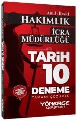 Yönerge Adli İdari Hakimlik İcra Müdürlüğü Tarih 10 Deneme Çözümlü Yönerge Yayınları
