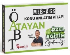 Hoca Kafası ÖABT MEB-AGS Özel Eğitim Öğretmenliği Atayan Konu Anlatım Kitabı - Halil Şimşek Hoca Kafası Yayınları - İADESİZ