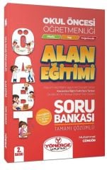 Yönerge ÖABT Okul Öncesi Öğretmenliği Alan Eğitimi Soru Bankası Çözümlü - Muhammet Güngör Yönerge Yayınları - İADESİZ