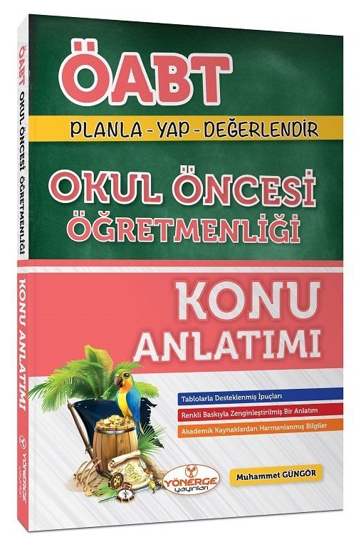 Yönerge ÖABT Okul Öncesi Öğretmenliği Konu Anlatımlı - Muhammet Güngör Yönerge Yayınları - İADESİZ
