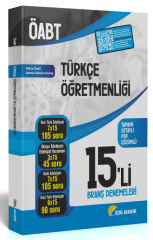 Özdil Akademi ÖABT Türkçe Öğretmenliği 15 li Deneme Çözümlü - Yekta Özdil Özdil Akademi - İADESİZ