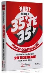 CBA Yayınları ÖABT Türkçe Dört Temel Beceri ve Alan Eğitimi 35 te 35 20 Deneme Çözümlü - Murat Koç CBA Yayınları - İADESİZ