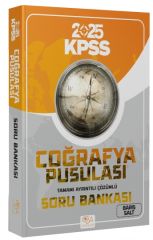 CBA Yayınları 2025 KPSS Coğrafya Pusulası Soru Bankası Çözümlü - Barış Salt CBA Yayınları