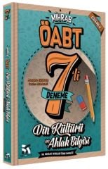 Modus ÖABT Din Kültürü ve Ahlak Bilgisi Mihrab 7 Deneme Çözümlü Modus Yayınları - İADESİZ
